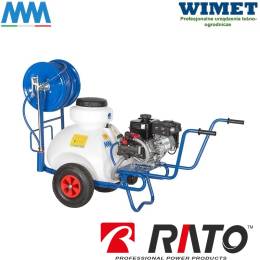 MM Opryskiwacz taczkowy spalinowy 70 l / 30 bar silnik Rato R210 4-suw 5,7 KM