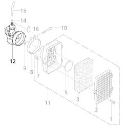 Gaźnik kompletny, solo 423 / 2300558