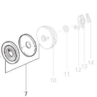 Sprężyna rozrusznika, 2600283, solo 644