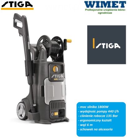 STIGA HPS 235R myjka ciśnieniowa 1,8 kW / 135 bar - DOSTĘPNA OD RĘKI !!!
