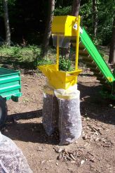 Agroservis przystawka do ładowania worków do rozdrabniacza BOBR 75T 