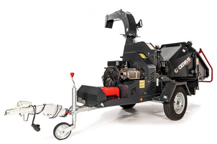 CEDRUS D 16 profesjonalny rozdrabniacz spalinowy na przyczepie lekkiej B/B z homologacją / Loncin / 33,0 KM / pojemnośc silnika 999 ccm / max. średnica gałęzi 16 cm / podwozie AL-KO /