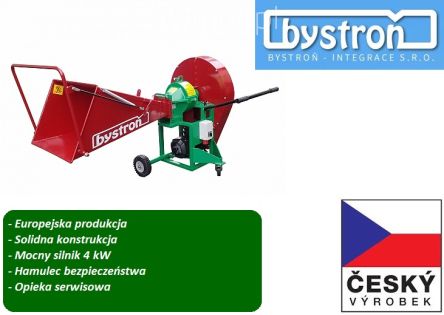 LASKI Pirana - rozdrabniacz gałęzi i odpadów elektryczny 4kW