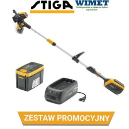 STIGA GT 500e Podkaszarka akumulatorowa (zestaw z akumulatorem 2 Ah i ładowarką EC 415 S) 