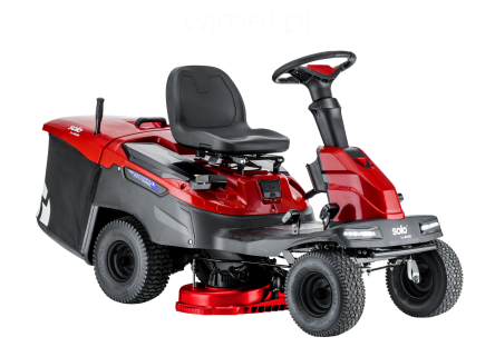 AL-KO traktor akumulatorowy RIDER R-74.5 Li (akumulator 36 V/ 4 sztuki 8 Ah, Li-Lon 1152 Wh/h, kosz 130 l, 74 cm, czas pracy 40 min, 2500 m na 1 ładowaniu) 127776