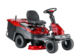 AL-KO traktor akumulatorowy RIDER R-74.5 Li (akumulator 36 V/ 4 sztuki 8 Ah, Li-Lon 1152 Wh/h, kosz 130 l, 74 cm, czas pracy 40 min, 2500 m na 1 ładowaniu) 127776