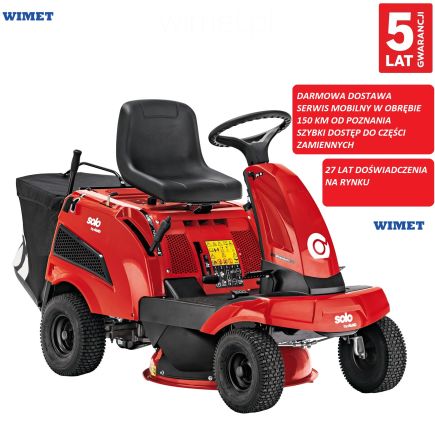 SOLO by AL-KO R 7 - 65.8 HD traktor ogrodowy / skrzynia hydrostatyczna / silnik B&S 950 E /  223 cmm / 4,2 kW - 3000 obr.min /kosz 130 l / 62 cm  (127487)