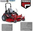 FERRIS ISX™ 3300 traktor z zerowym promieniem skrętu / silnik B&S Vanguard / dwa cylindry / 993 ccm / 40 KM / 155 cm / - 5