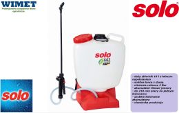 Solo 442 opryskiwacz akumulatorowy 16 l / od 1 do 4 bar,  silnik 18 V, do 3,5 godz pracy, (czterostopniowa elektroniczna regulacja ciśnienia) - DOSTĘPNY OD RKI !!!