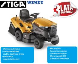 STIGA Estate 792 W / Traktor ogrodowy / ST 600 , 2 cylindry / 586 ccm / 11,2 kW / 2700 obr /  hydrostat / 92 cm, 300 l 