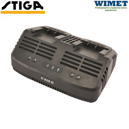 STIGA ładowarka C215 D 20V podwójna ładowarka
