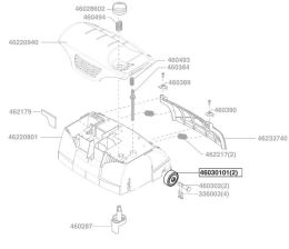 AL-KO 38 E, 46030101 Koło odporowe