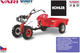 VARI GLOBAL PJ224 Pro / zestaw mikrociągnik z przyczepą ANV-400 / ładowność 400 kg / 4580 - DOSTĘPNY OD RĘKI!!