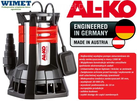 AL-KO Pompa Drain 20000 HD (112836)