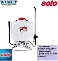 Solo 435 Classic opryskiwacz ręczny plecakowy 20L / 4 bar - DOSTĘPNY OD RĘKI !!!
