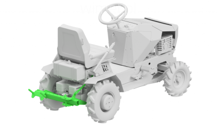 DAKR tylny podnośnik narzędzi ZN1 do ciągnika Dakr FD-5