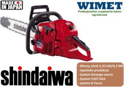 Pilarka spalinowa Shindaiwa 601SX / 4.5 KM / 59.8cc / 45 cm