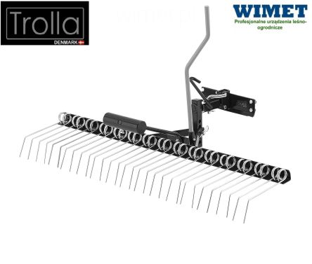 Trolla Grabie do traktorka ogrodowego 120 cm / 12016