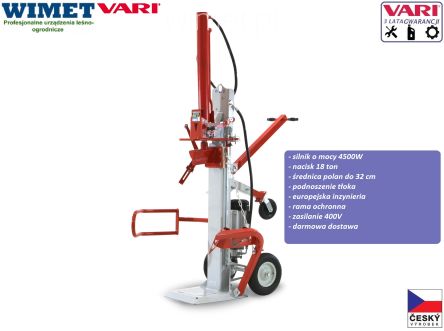 VARI SF 18T łuparka do drewna 400V / 3703