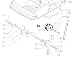 Solo 2025860 / Koło pasowe silnika