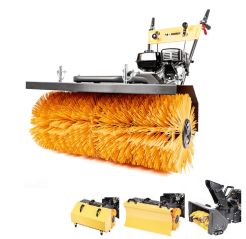 Cedrus ZM06E 4w1 zamiatarka / odśnieżarka spalinowa / 80 cm szczotka / 56 cm pług wirnikowy