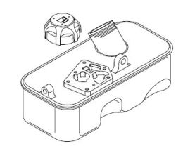 B&S 494406 Zbiornik paliwa