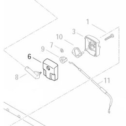 Solo 546R / 5074958 / Obudowa dźwigni P