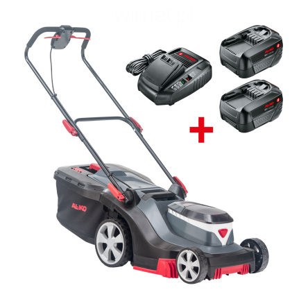 AL-KO 38,2 Li Comfort 18 V kosiarka akumulatorowa  (2 akumulatory 18 V/ 4,0 Ah + ładowarka 3 A) Bosch Home & Garden Compatibility - (113843)