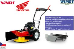 VARI BDR 620 Lucina Max kosiarka bębnowa (4569)+ mulczer VM580 (4429) / Zestaw 4593* DOSTĘPNY OD RĘKI !!!